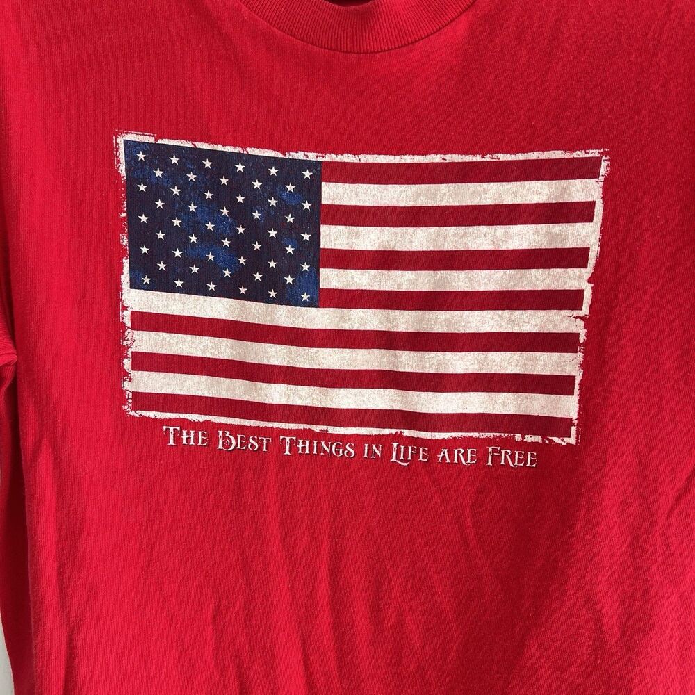 Vintage American Flag Shirt Patriotic Shirt - Picture 3 of 6